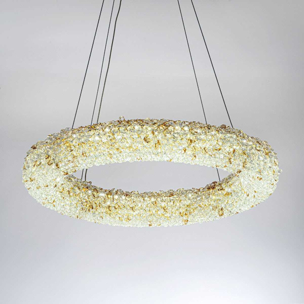 Подвесная светодиодная люстра Modelux Modestyle MS.6000.600 GD