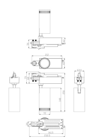 Трековый светодиодный светильник ЭРА STR-30-99-40K-W30 Б0049785