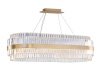 Подвесная люстра Newport 10242/120 oval brass М0066145
