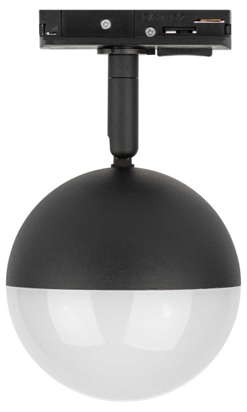 Трековый светильник однофазный ЭРА Round TR42-GX53 BK Б0054178