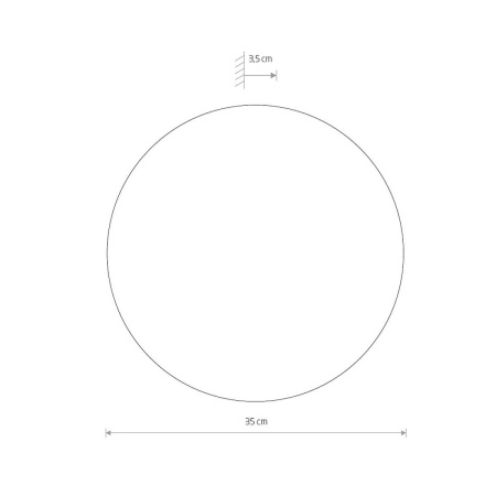 Настенный светильник Nowodvorski Ring Timber Led L Wood 11291