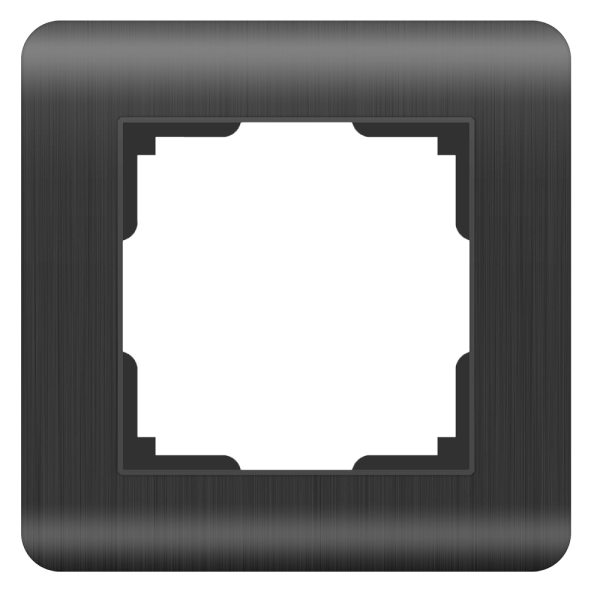 Рамка Werkel Stream на 1 пост графит W0012104 4690389162121