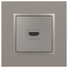 Розетка ЭРА Elegance 14-3114-16 HDMI титан Б0065778