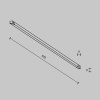 Трековый светильник Maytoni Technical EXILITY X Basis TR240-2-12W3K-B