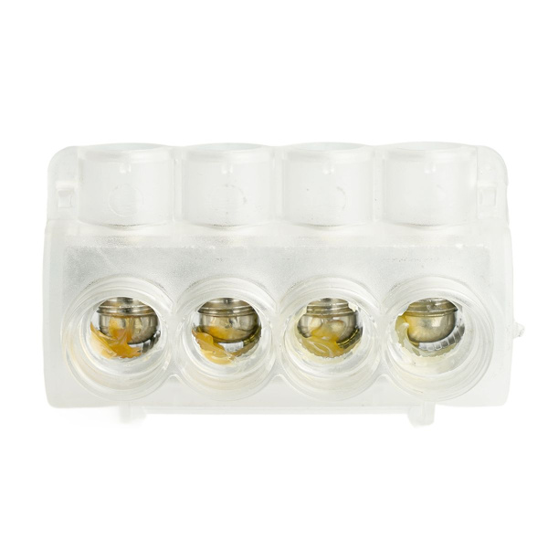 Клемма 4-х контактная Stekker для подключения сетей уличного освещения KE10.1 (Al10-35/Cu1,5-25), LD610-4 50213