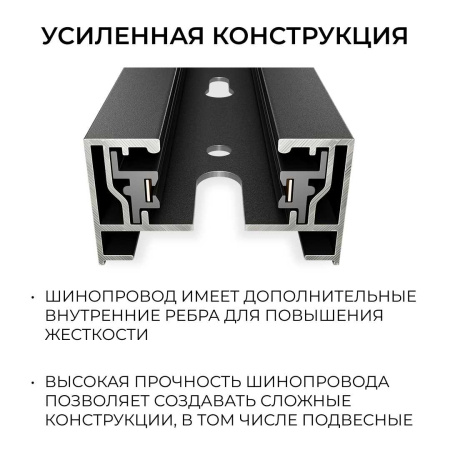 Шинопровод однофазный Apeyron R45-06