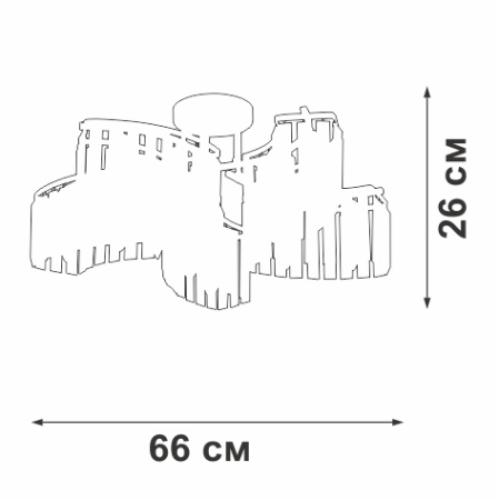 Люстра Vitaluce V5884-0/10PL