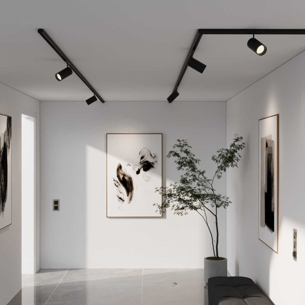 Трековый светодиодный светильник Elektrostandard Slim Magnetic 85012/01 a057200