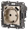 Розетка ЭРА Серия 12 12-4108-04 2P+E 16A-250В со шторками с USB type-A+C 5В-3А шампань Б0067727