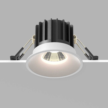 Встраиваемый светильник Maytoni Technical Round DL058-12W4K-W