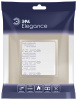 Рамка для розеток и выключателей ЭРА Elegance 14-5011-04 Classic, на 1 пост, шампань Б0060574