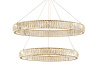 Вертикальная композиция Newport 8240 из двух колец золото №13 S8240_031G