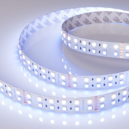 Светодиодная лента Arlight 32W/m 144LED/m 5060SMD разноцветный/холодный белый 5M RT-B144-19mm 24V RGBW-White 011823(2)