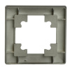 Рамка 1-постовая Stekker Катрин графит PFR00-7001-06 39807