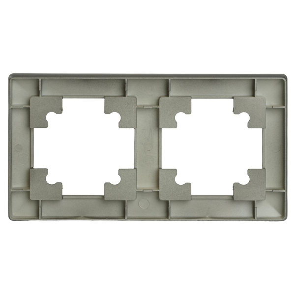 Рамка 2-постовая Stekker Катрин графит PFR00-7002-06 39808