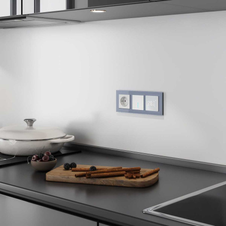 Терморегулятор сенсорный для теплого пола Werkel (Умный дом) W1151201 белый a056497