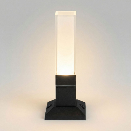 Ландшафтный светодиодный светильник Elektrostandarda 1536 TECHNO LED 3000K чёрный 072068