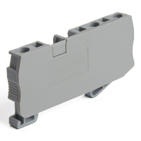 Торцевая заглушка для ЗНИ LD553 4 мм² (JXB ST 4), серый Stekker LD561-1-40 39986