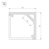 Профиль Arlight SL-KANT-H16-2000 ANOD 023723