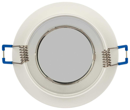 Светильник встраиваемый декоративный ЭРА DK107 WH под лампу MR16 GU5.3 белый Б0058396