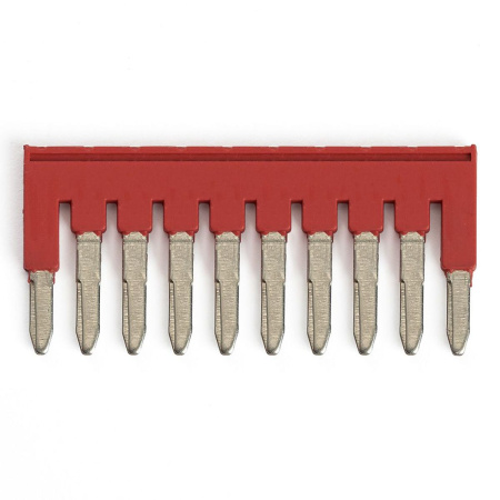 Центральная перемычка для ЗНИ самозажимных 4 мм² (JXB ST 4) 10PIN LD568-10-40 (DIY упак 20 шт),Stekker 39982