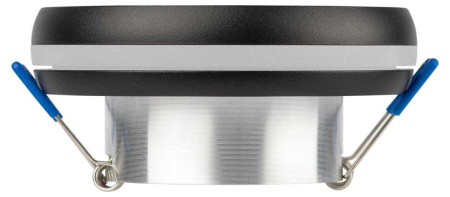 Светильник встраиваемый декоративный ЭРА DK100 BK под лампу MR16 GU5.3 черный Б0055589