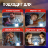 Ночник-светильник на батарейках ЭРА NLED-485-1W-SW-BU Б0049344