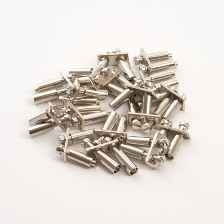 Центральная перемычка для ЗНИ 4 мм (JXB 4) 2PIN LD558-2-40, Stekker (DIY упаковка 20 шт) 49130
