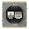 Розетка ЭРА Arktik 16-3110-02 комбинированная RJ45+TV слоновая кость Б0070495