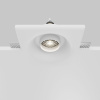 Встраиваемый светильник Maytoni Technical Gyps Modern DL006-GU10-RD-W