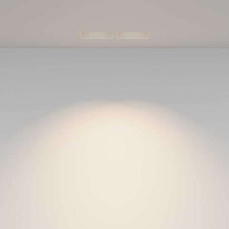 Встраиваемый светильник Maytoni Technical Downlight Gyps Modern DL131-GU10-02-W