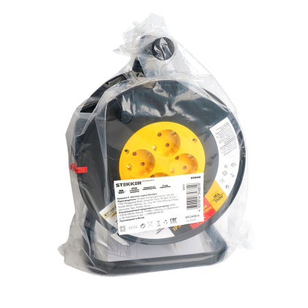 Катушка без провода 4-местная со шторками STD40 50177