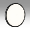 Настенно-потолочный светодиодный светильник Sonex Pale Atabi Black 7649/DLN
