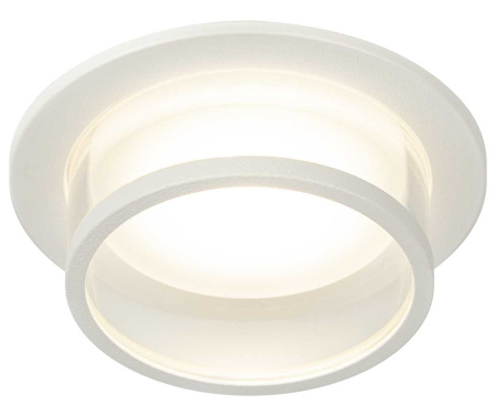 Светильник встраиваемый декоративный ЭРА DK99 WH под лампу MR16 GU5.3 белый Б0058393