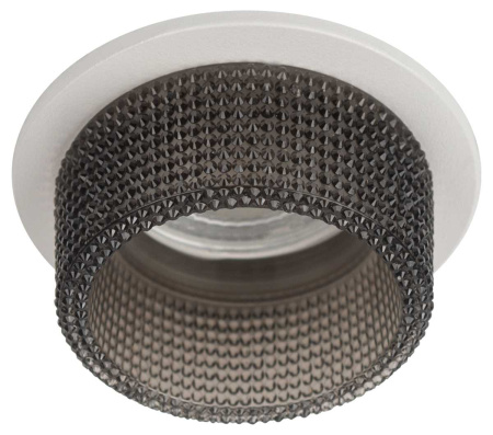 Светильник встраиваемый декоративный ЭРА DK109 WH/GR под лампу MR16 GU5.3 белый/серый Б0058414