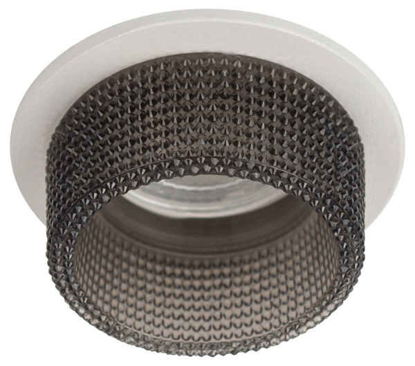 Светильник встраиваемый декоративный ЭРА DK109 WH/GR под лампу MR16 GU5.3 белый/серый Б0058414