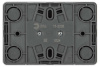 Розетка ЭРА Эксперт 11-2205-03 двойная с заземлением 2х2P+E Schuko IP20 16A-250В ОУ алюминий Б0063046