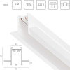 Трек PRO 220V, 2 метра Lightstar Teta Pro 505226