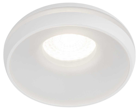 Светильник встраиваемый декоративный ЭРА DK100 WH под лампу MR16 GU5.3 белый Б0055588