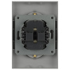 Розетка ЭРА Arktik 16-2107-03 без заземления двойная 2X2P 16А-250В алюминий Б0071683