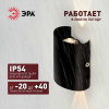 Уличный настенный светильник ЭРА Pictor WL57-2 BK Б0064544