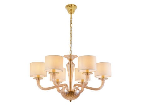 Подвесная люстра Newport 8686/C gold polished amber М0071803