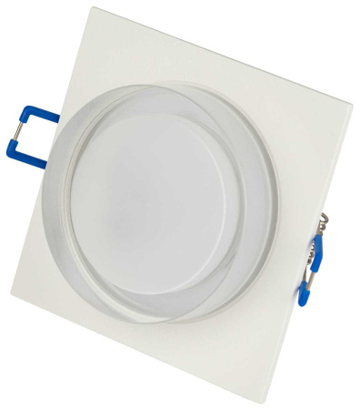 Светильник встраиваемый декоративный ЭРА DK108 WH под лампу MR16 GU5.3 белый Б0058398