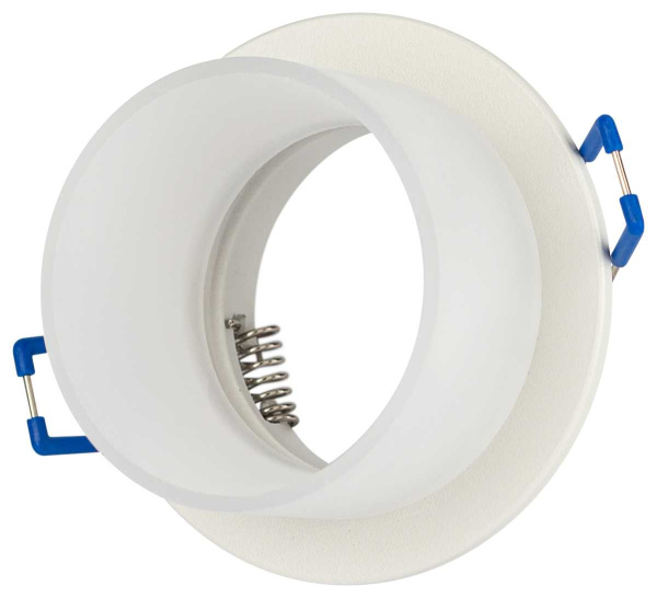 Светильник встраиваемый декоративный ЭРА DK106 WH под лампу MR16 GU5.3 белый Б0058426