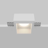 Встраиваемый светильник Maytoni Technical Downlight Gyps Modern DL131-GU10-01-W