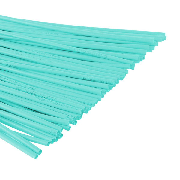 Термоусадочная трубка Stekker 6,0/3,0 мм, длина 100 см., усадка 2:1, зеленый HST-630-100GN 50259