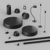 Зажим Denkirs Belty Rod TR5536-BK