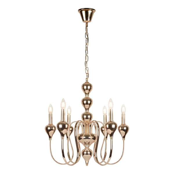 Подвесная люстра iLamp Lady 88003-6 GD