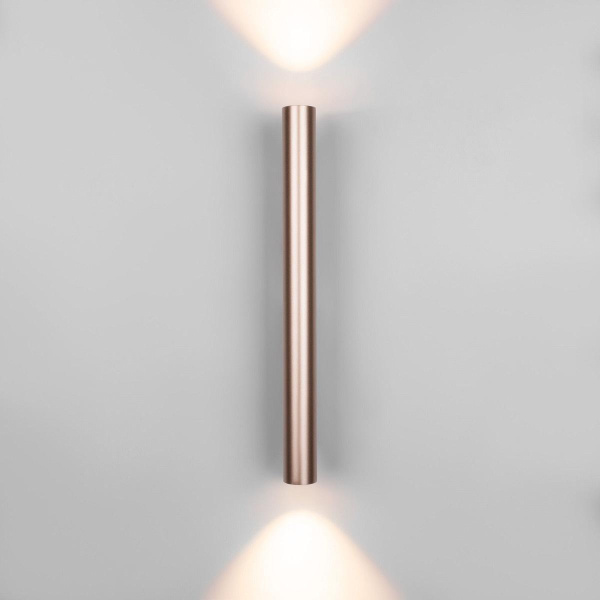 Настенный светодиодный светильник Elektrostandard Langer 40124/LED матовое золото a061987 Настенный светодиодный светильник Elektrostandard Langer 40124/LED матовое золото a061987