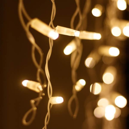 Уличная светодиодная гирлянда Ardecoled бахрома ARD-Edge-PRO-4000x600-White-128LED-Milk-STD Warm 034110